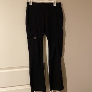 Women’s healing hands black scrub pants